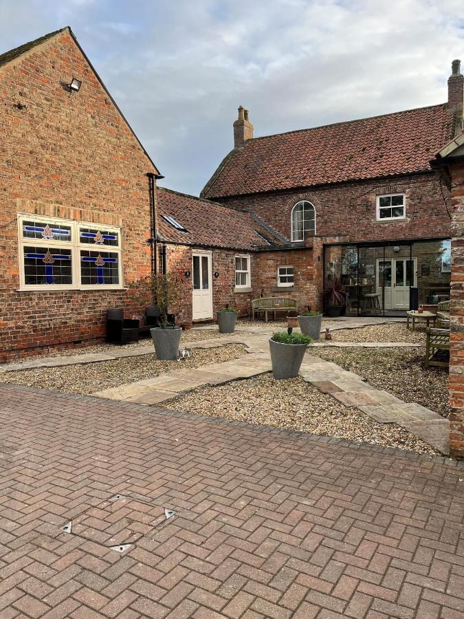 Bed and Breakfast Newsham Grange Farm Thirsk Exterior foto