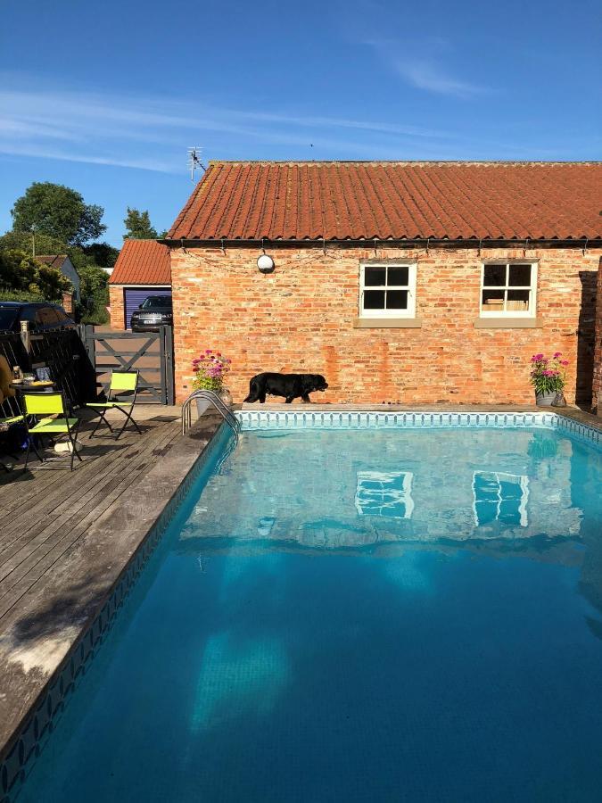Bed and Breakfast Newsham Grange Farm Thirsk Exterior foto